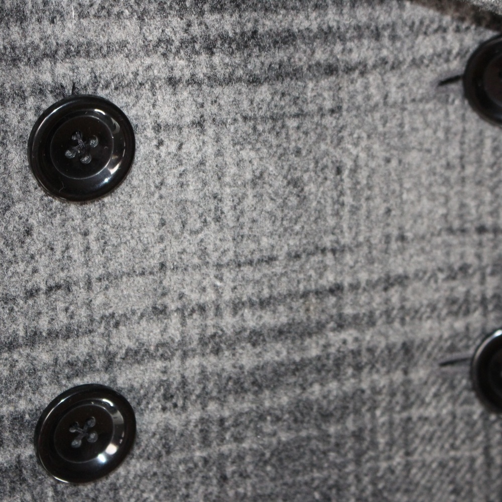 Gray Check Fall Jacket - Picture 5 of 5